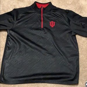 Indiana University half zip pullover